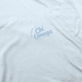 Chi Omega Simple PR T-Shirt Design