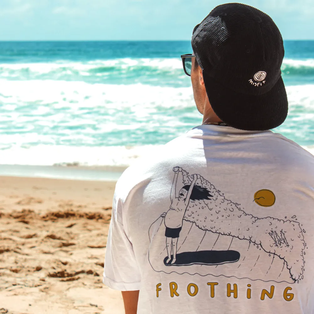 Limited Edition | Frothing Tee | White