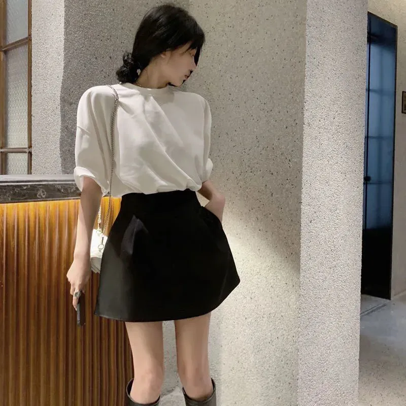 Taya Puffy A-Line Skirt