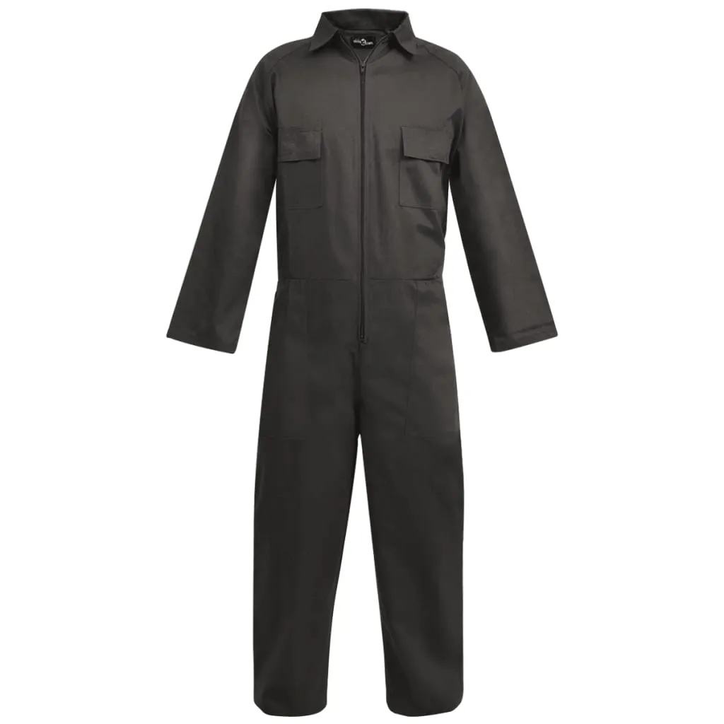 vidaXL Men's Overalls Size L Grey